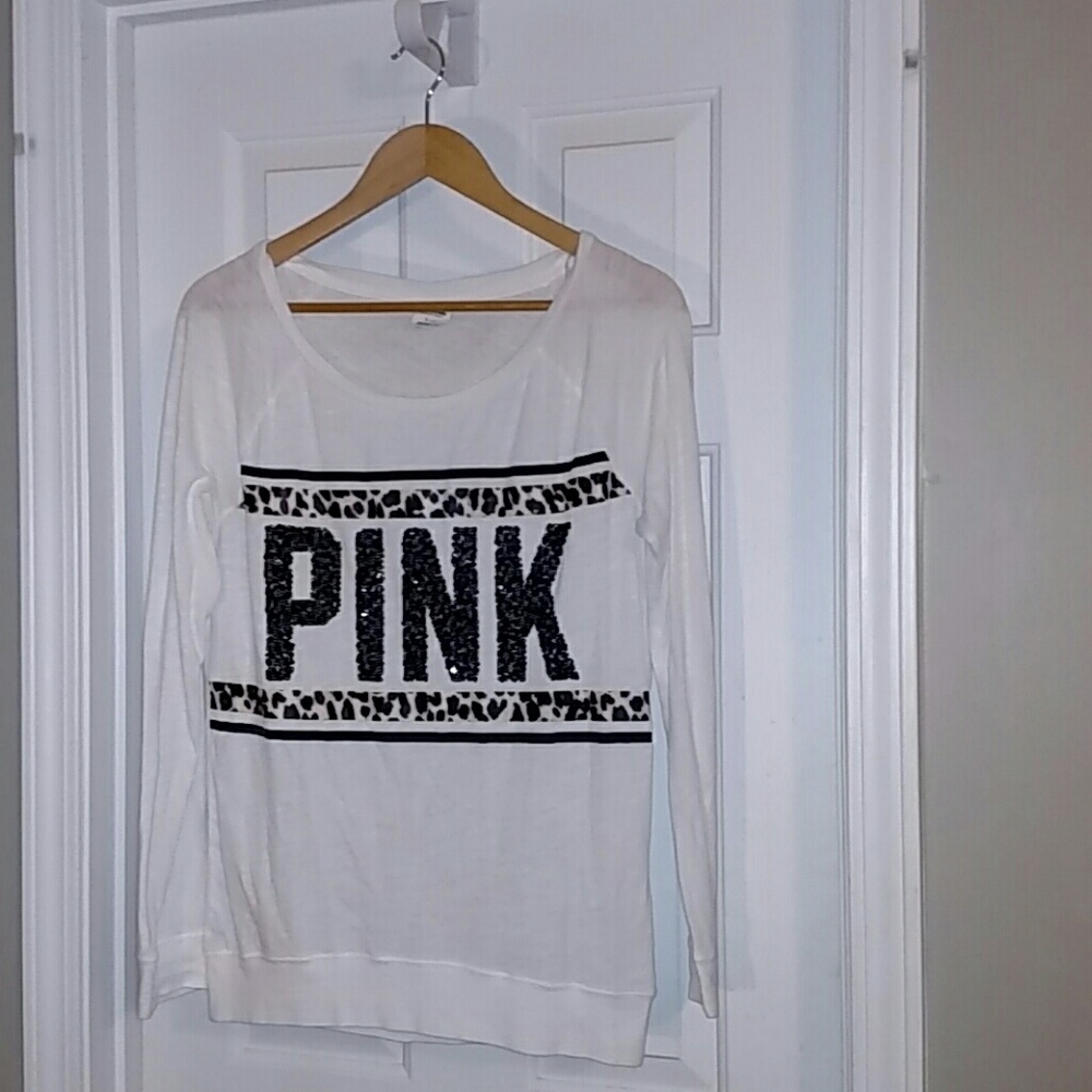 PINK Sequin Long Sleeve