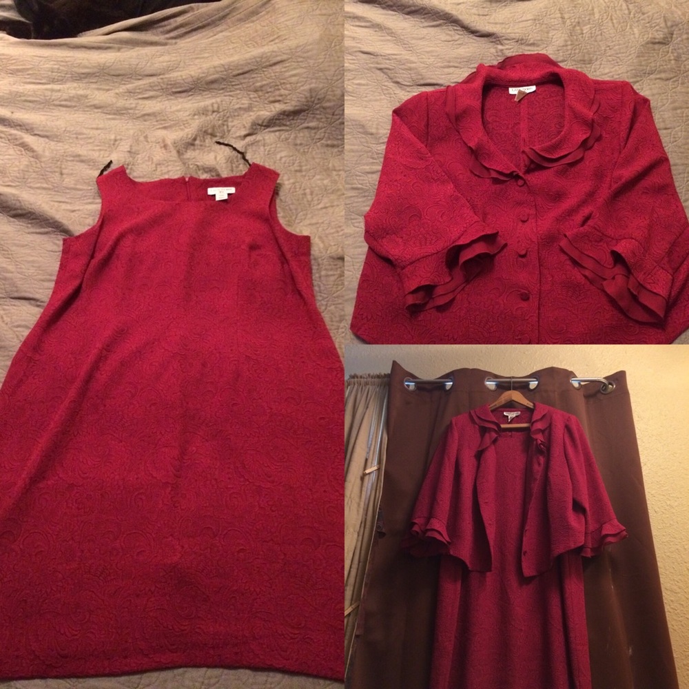 Like New 2 Piece Dress with Jacket