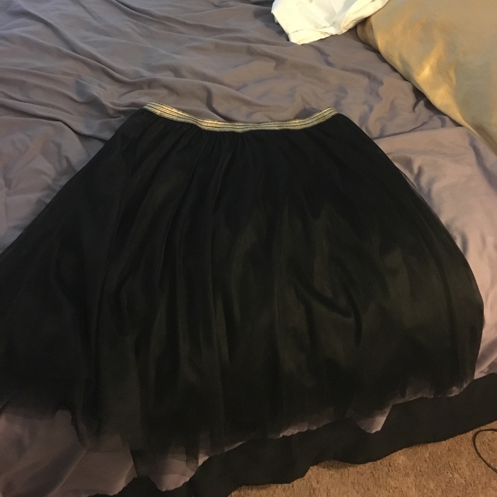 Black plus size tutu