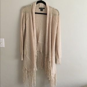 Love Stitch Open Cardigan