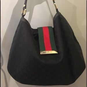 Gucci Large Web Hobo