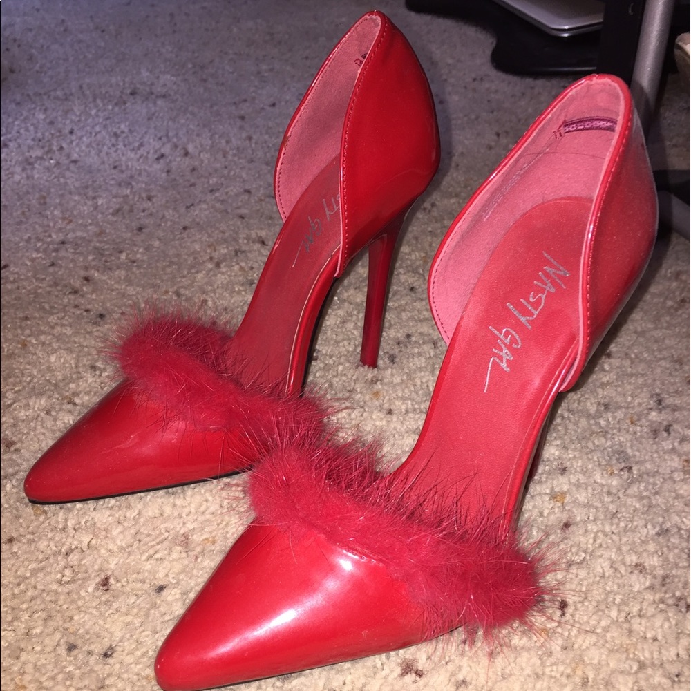 Nasty gal fur heels