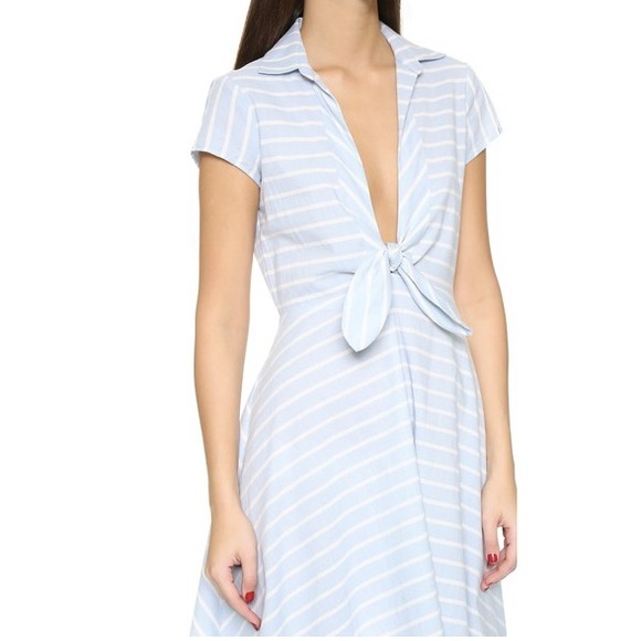✨sold✨ saylor • whitley stripe bow fit flare dress - Picture 4 of 8