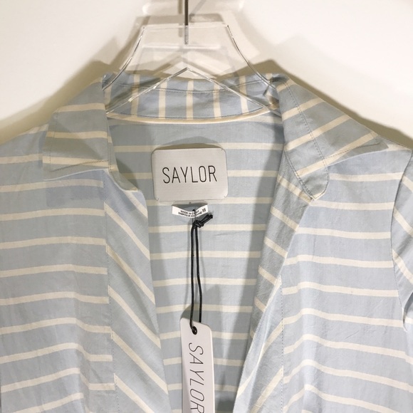 ✨sold✨ saylor • whitley stripe bow fit flare dress - Picture 7 of 8