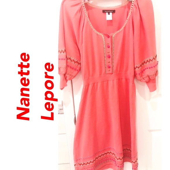 Nanette Lepore Dresses & Skirts - Nanette Lepore Beaded Dress s