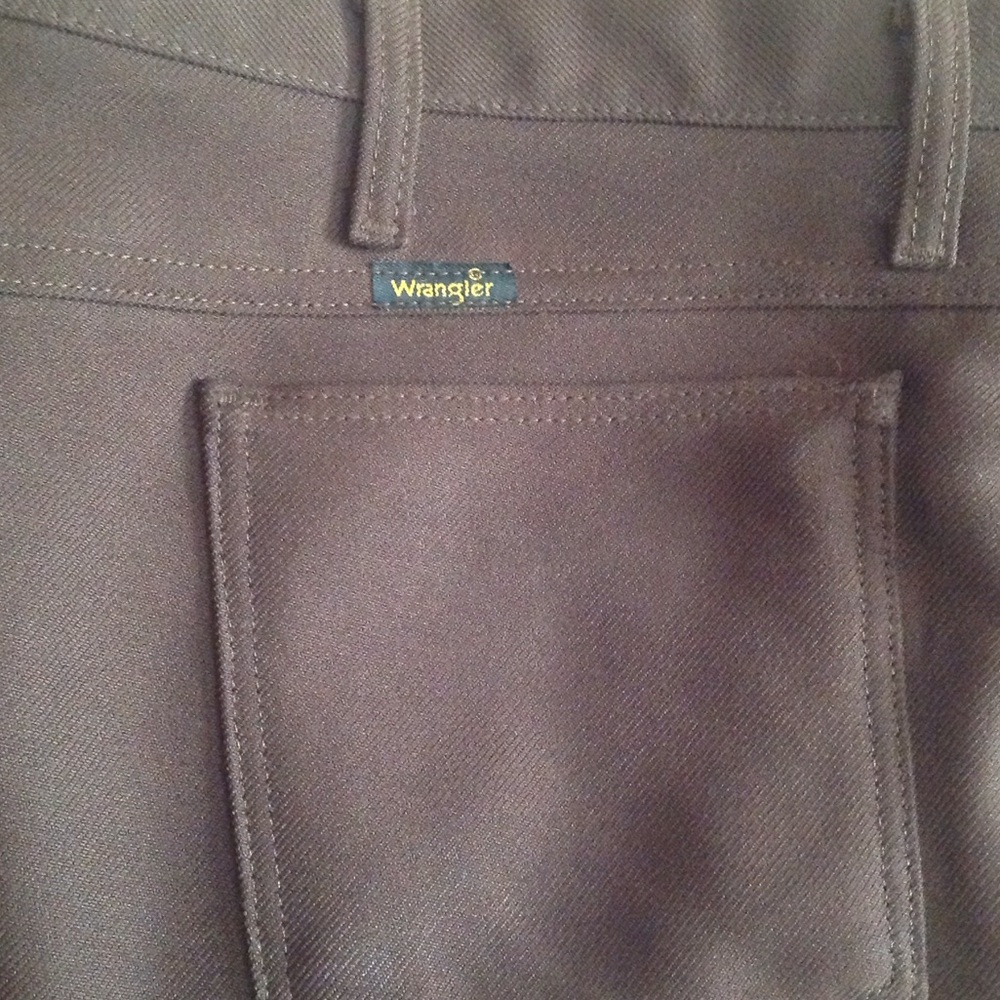 Men's Wrangler dress bootcut pant