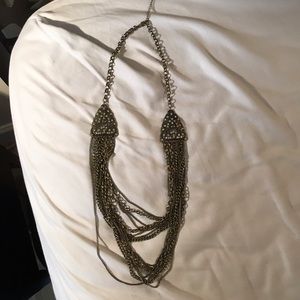 Loft silver necklace
