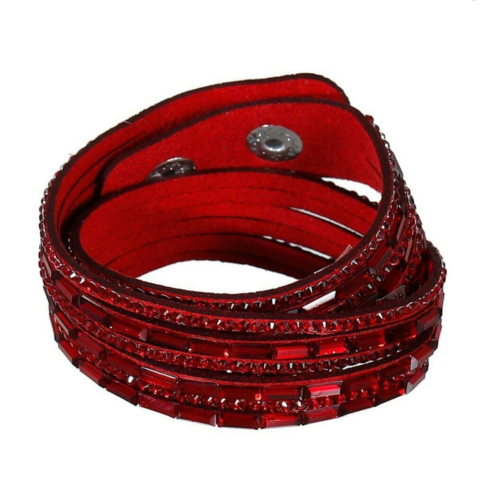 Red Wrap Bracelet