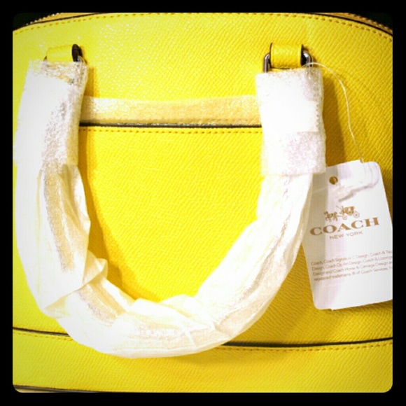 COACH Crossgrain Mini Sierra Satchel Handbag - Picture 8 of 8