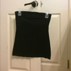 Black tube top