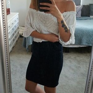 Citizens of Humanity High Waist denim Pencil skirt