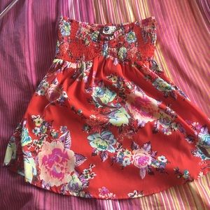 Roxy strapless top brand new