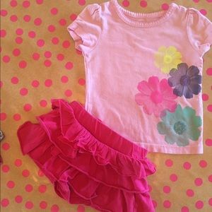 Skort and shirt