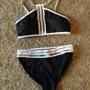 High neck bikini