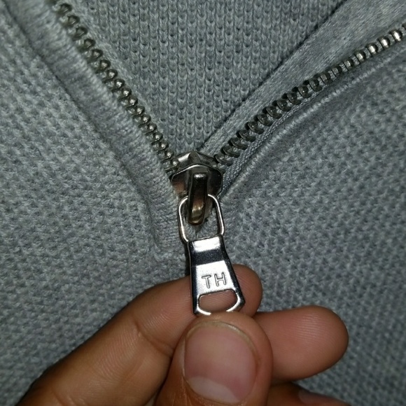 Tommy Hilfiger Quarter zip sweater sz.M - Picture 4 of 4