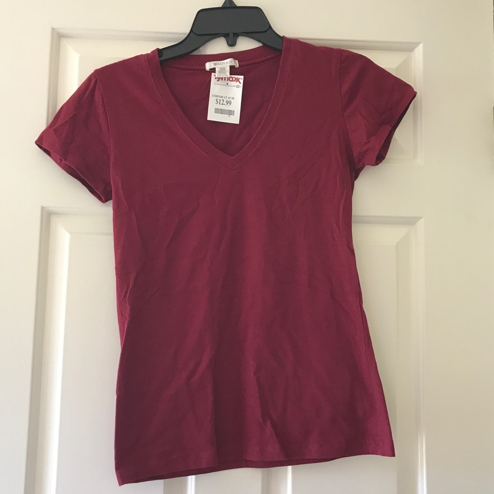 V-neck shirt