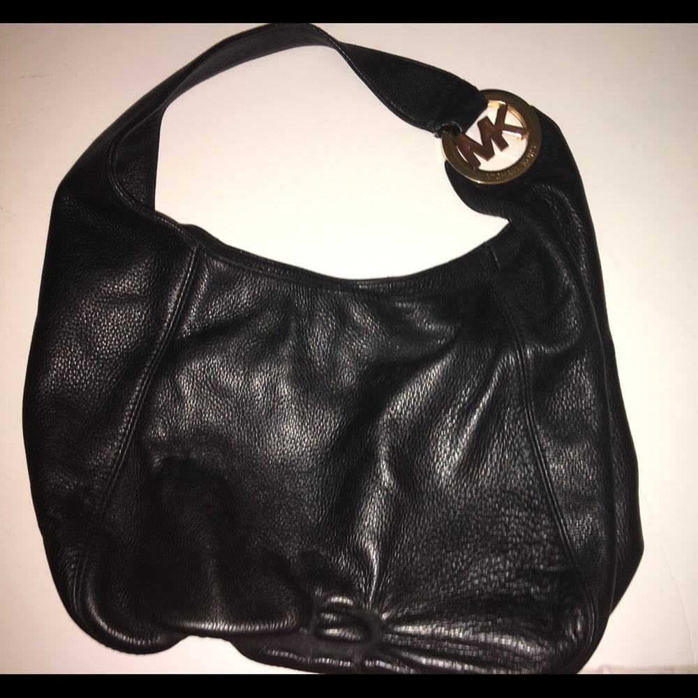 Authentic Black Michael Kors Hobo Bag