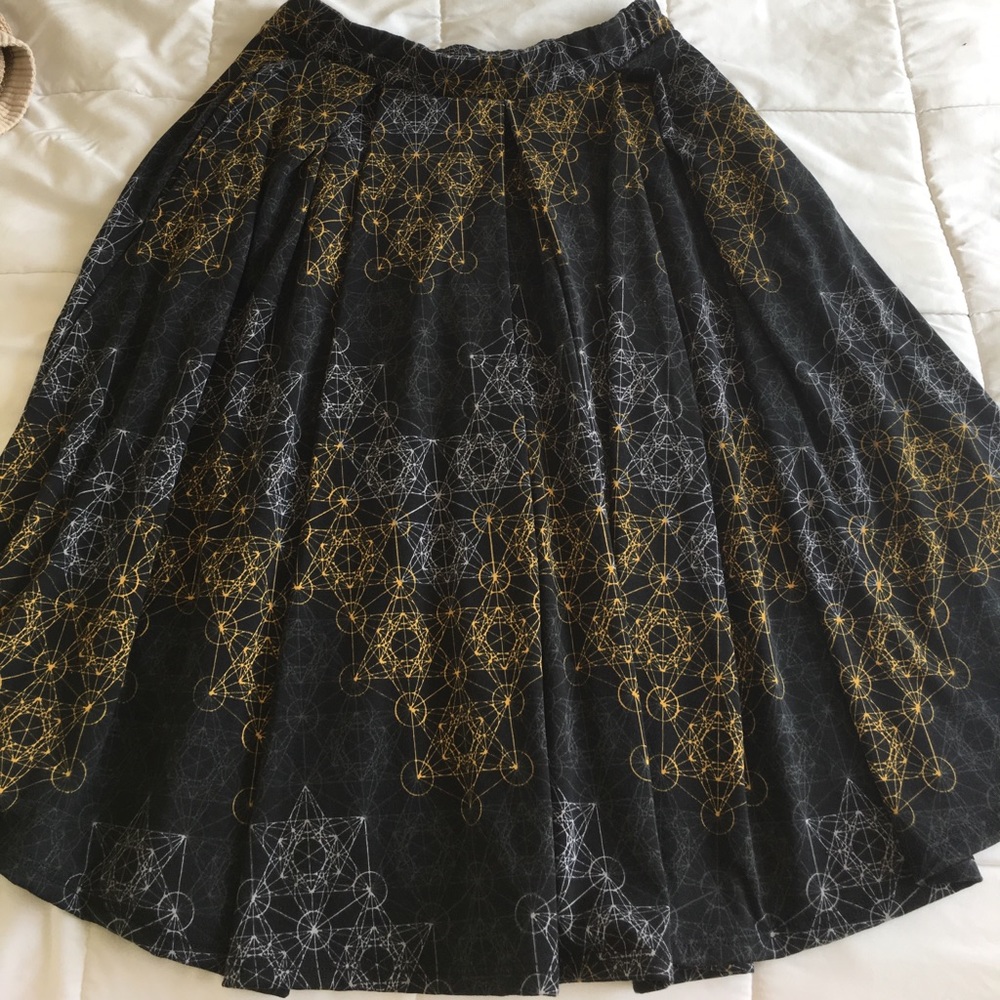 Lularoe Madison pleated skirt