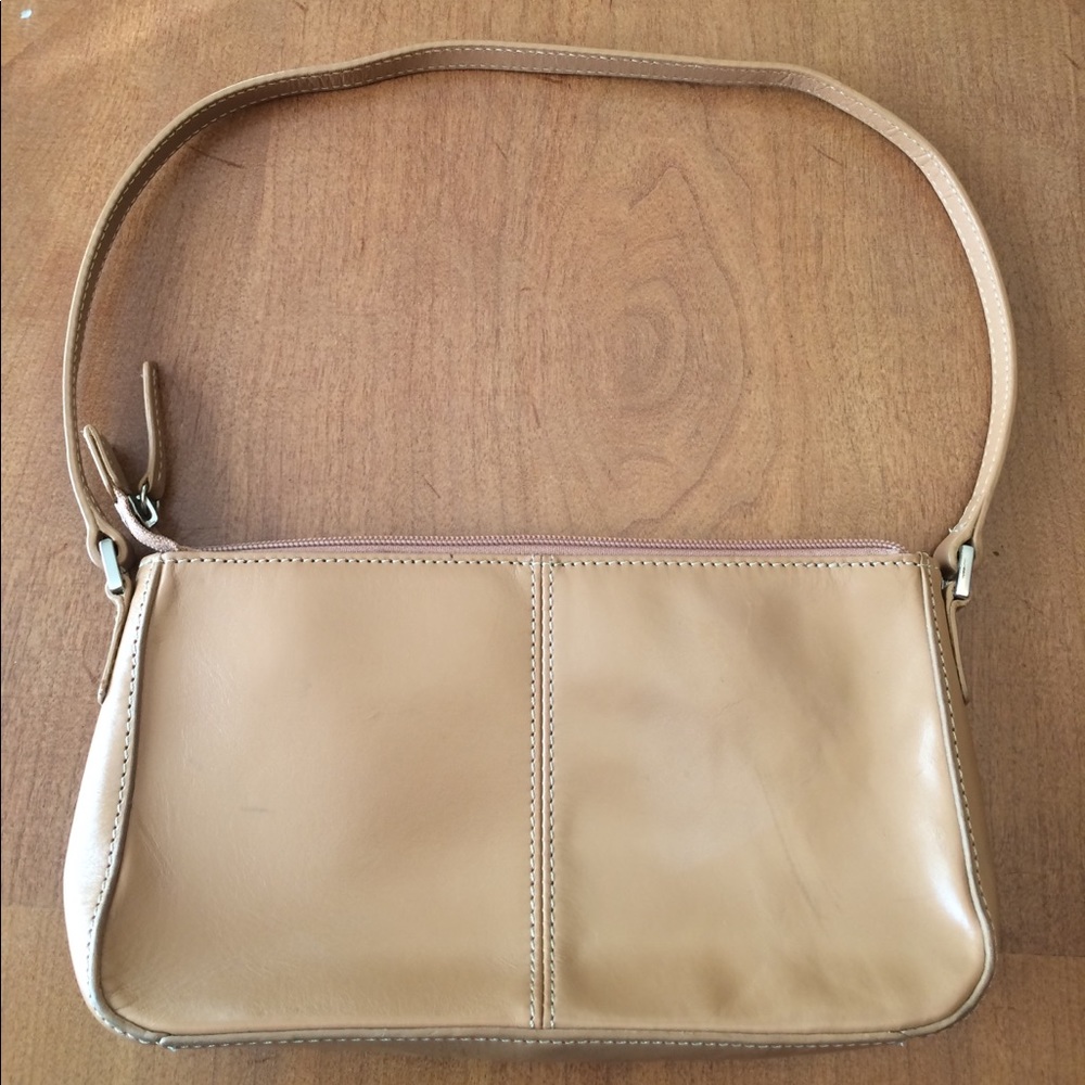 Like New!  genuine leather tan Nordstrom bag