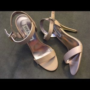 Steve Madden Nude Ankle Strap Sandals
