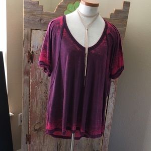 Free People Burnout T size large