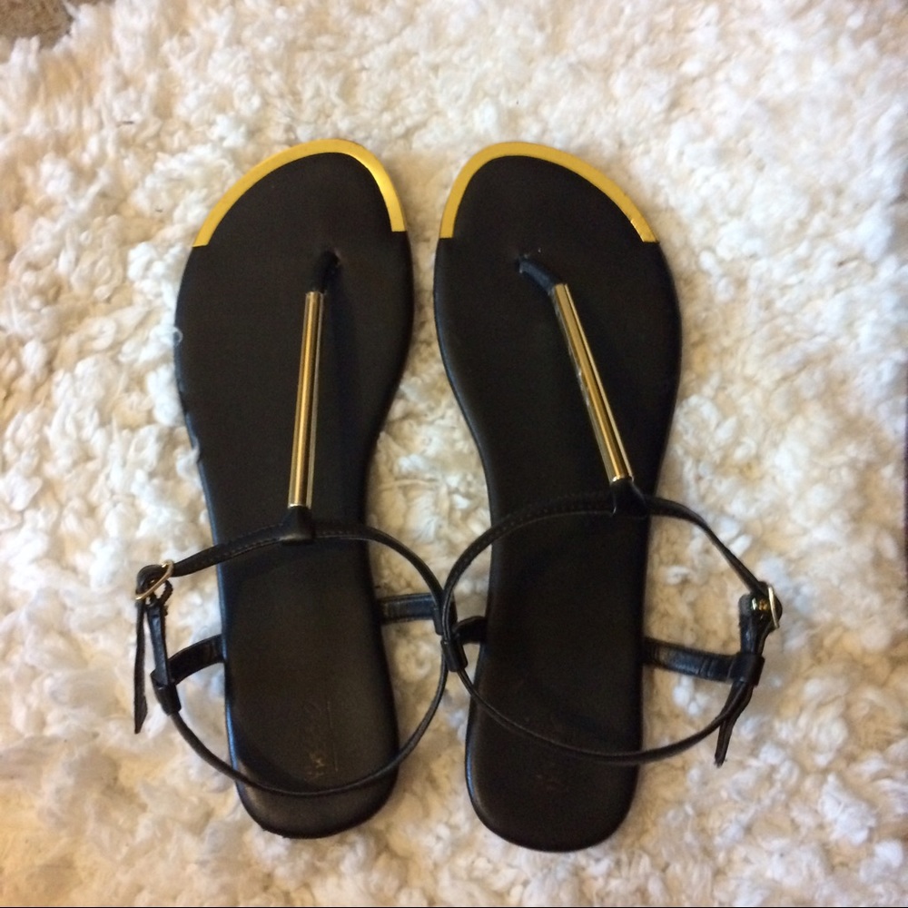 Black sandals