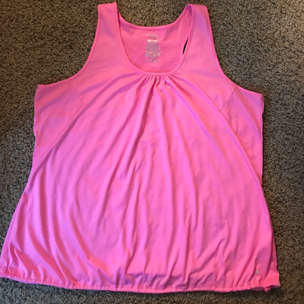 Hot pink racerback