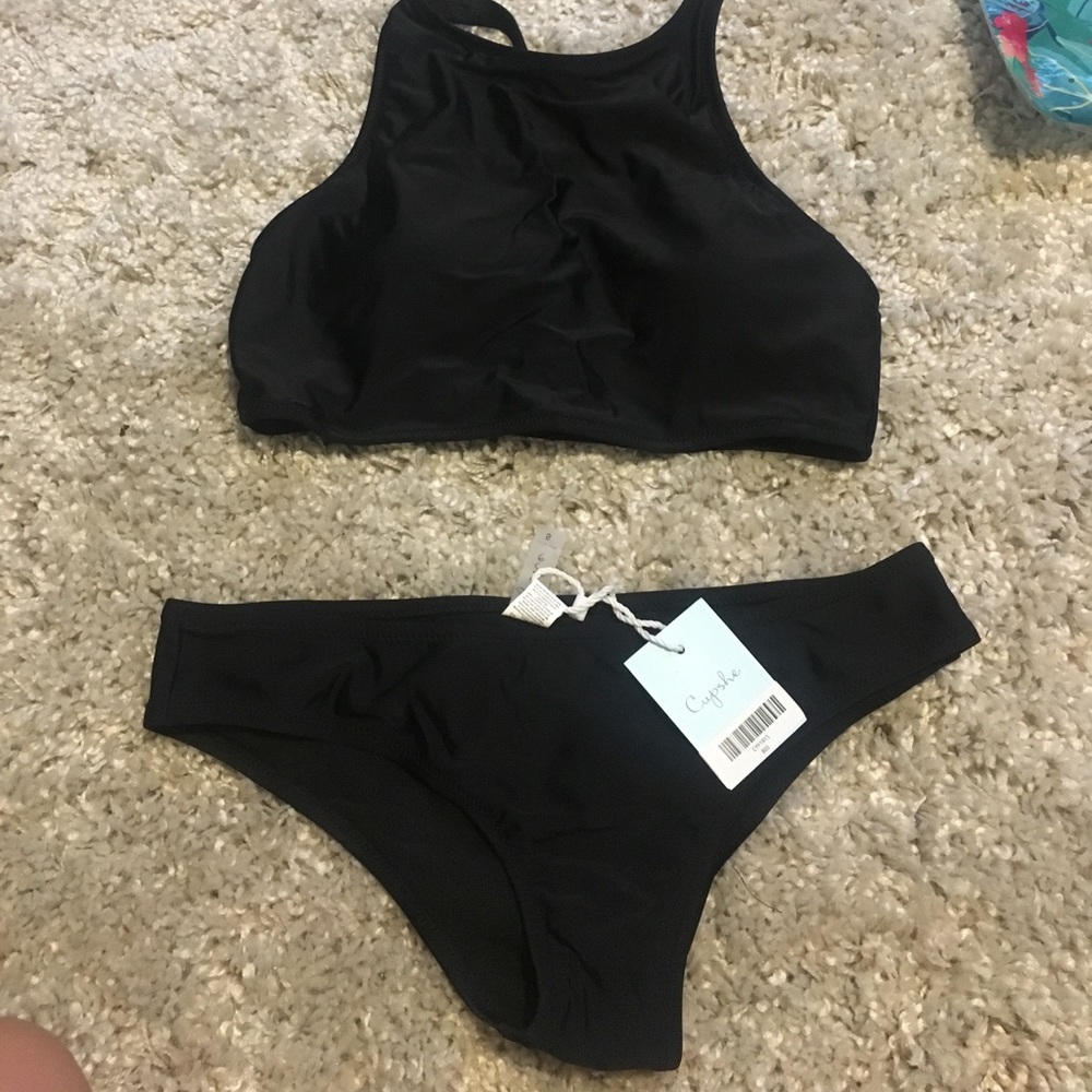 Cupshe Black Bikini