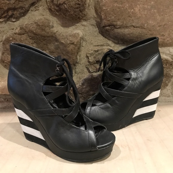 Deena & Ozzy platform wedges - Picture 2 of 7