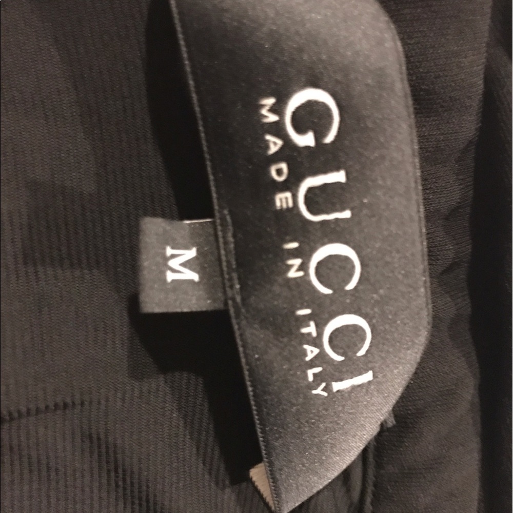 Long black Gucci dress