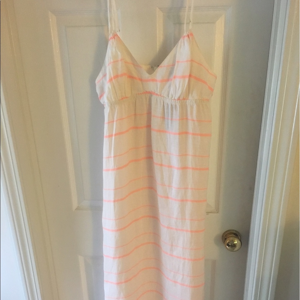J.crew linen maxi dress NWT