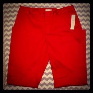 Cold water creek red dress pants