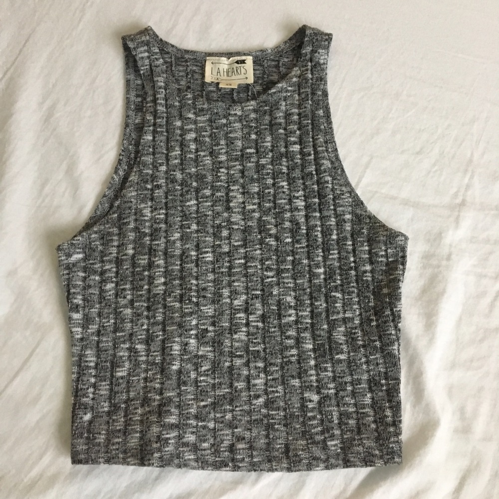 LA Hearts Crop Top