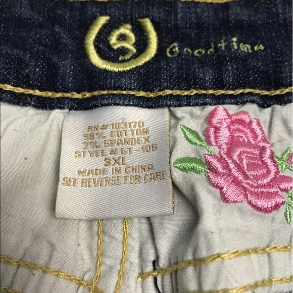 Good time women's plus Size skirt Distressed 3XL - Picture 7 of 7