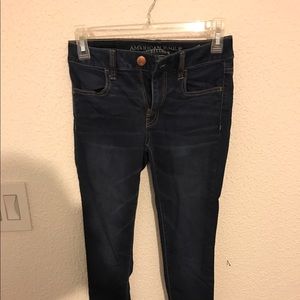 American eagle dark wash jeans