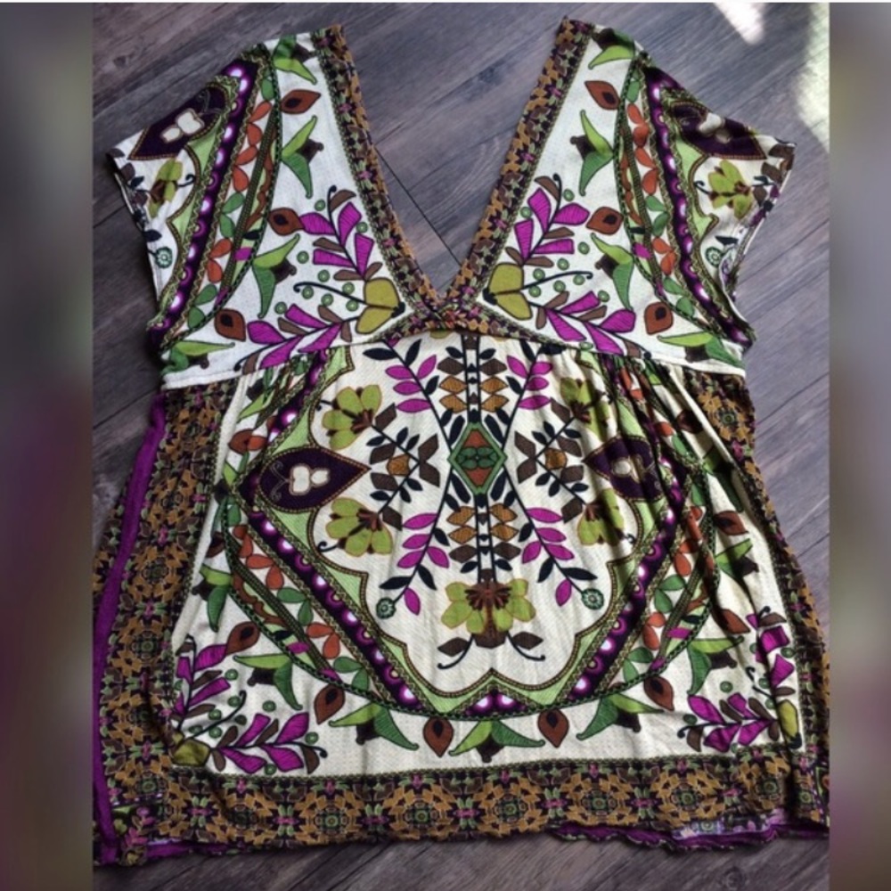 Boho Chic Flowy Top