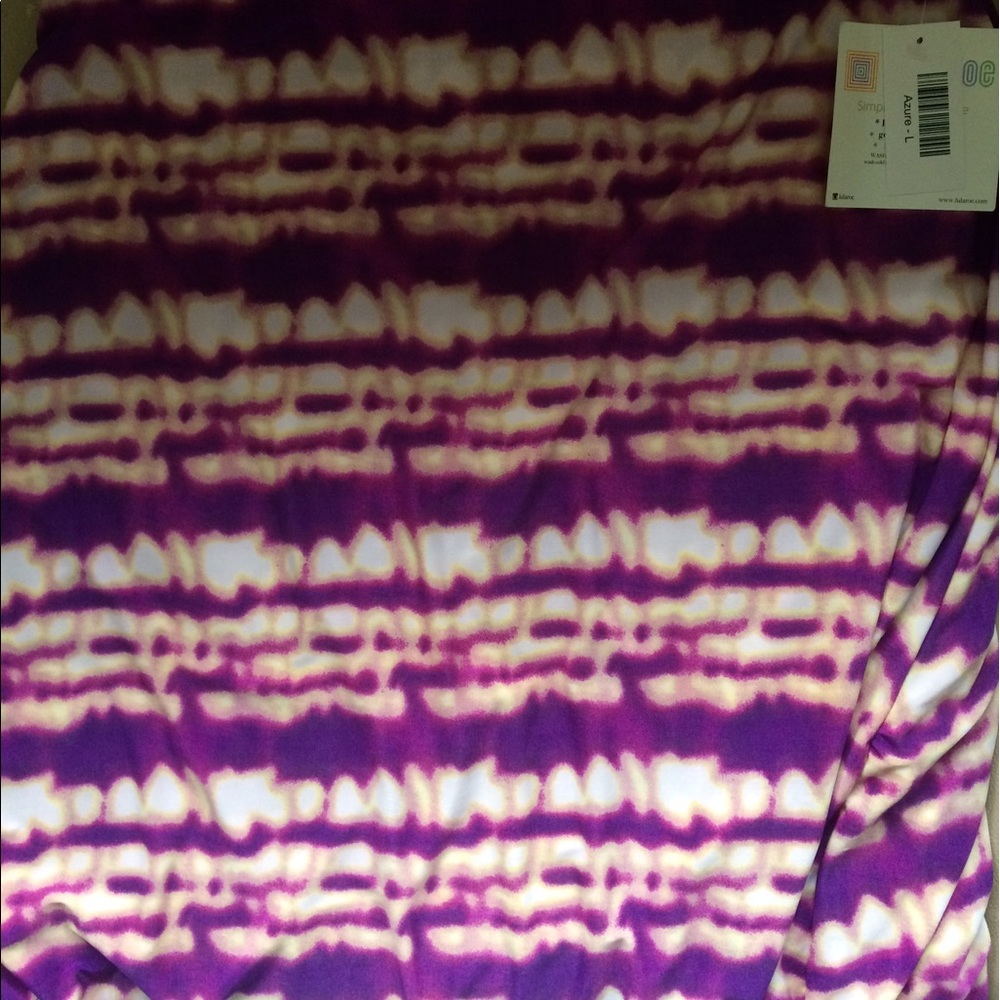 LuLaRoe large azure skirt