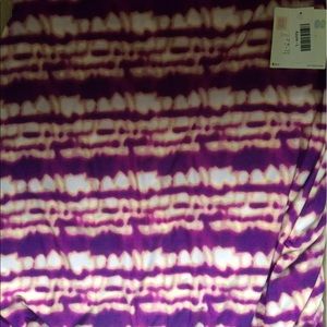 LuLaRoe large azure skirt