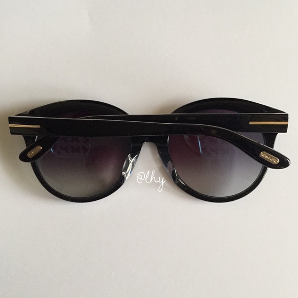 TOM FORD MONICA 54 MM SUNGLASSES (BLACK) NIB main image 6