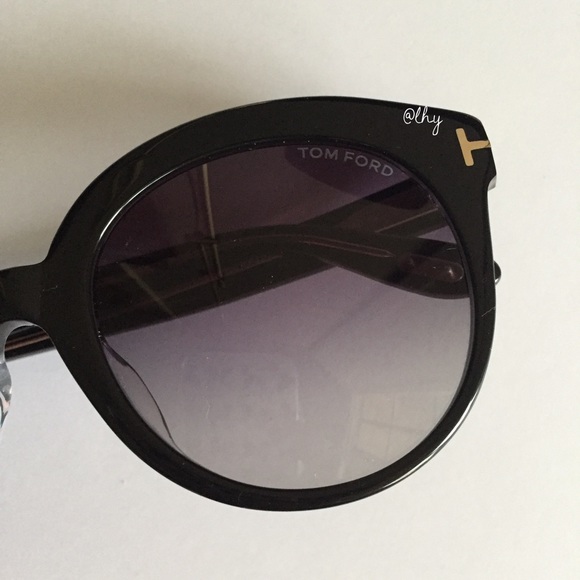 TOM FORD MONICA 54 MM SUNGLASSES (BLACK) NIB main image 5