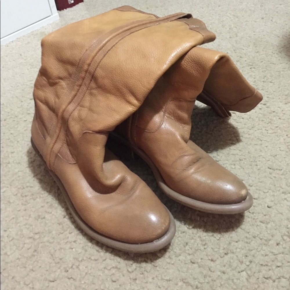 Camel colored boots
