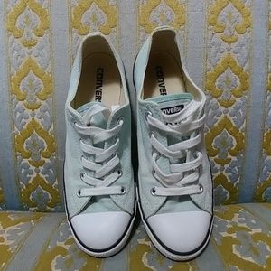 Seafoam Blue Converse (Petite)