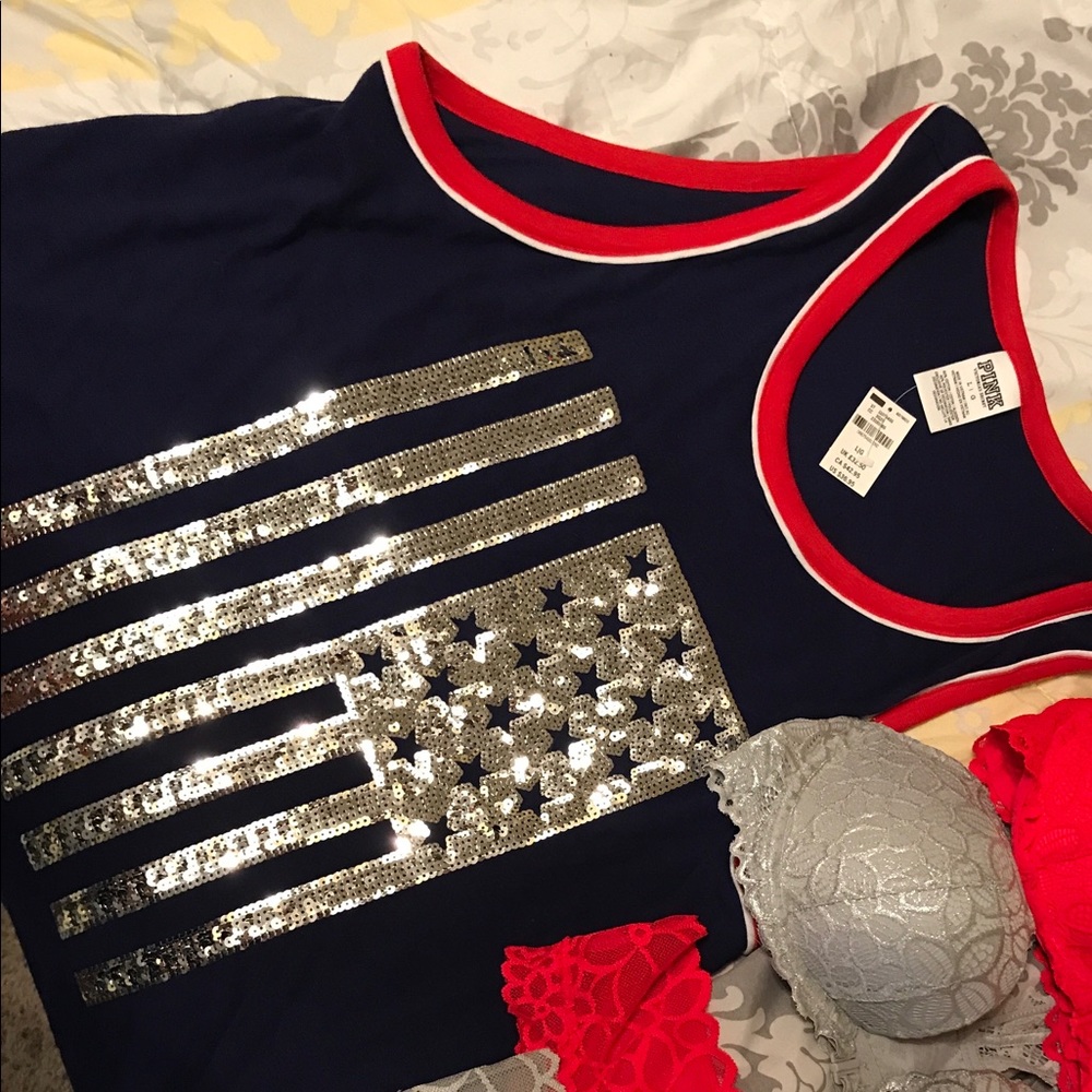 4th of July Victoria Secret top