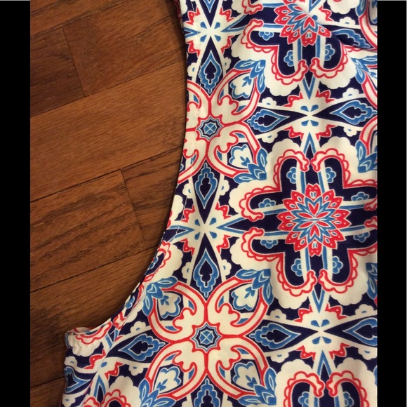 Lara Fashion Mod Style Sleeveless Tunic Dress - Picture 6 of 6