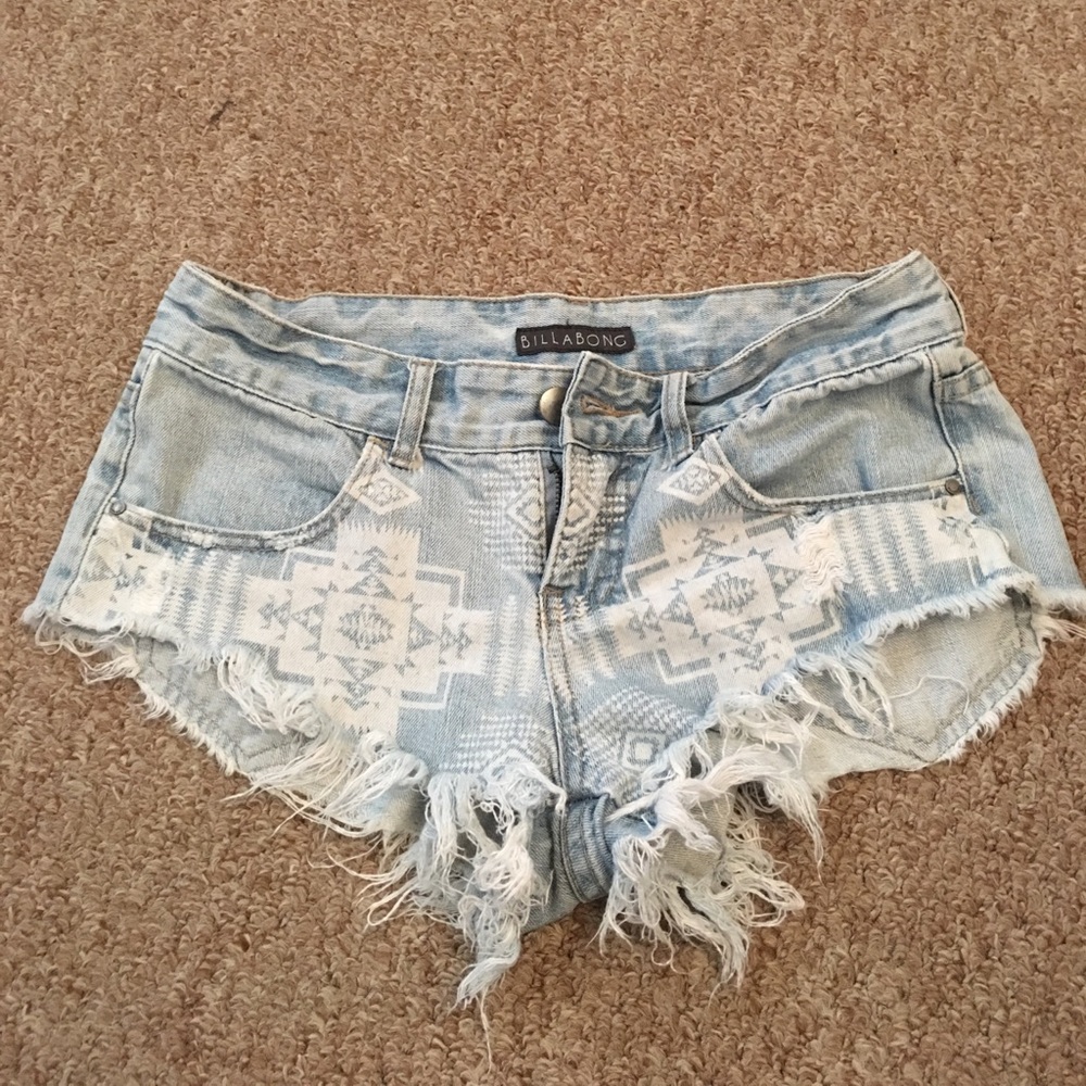 Billabong denim shorts
