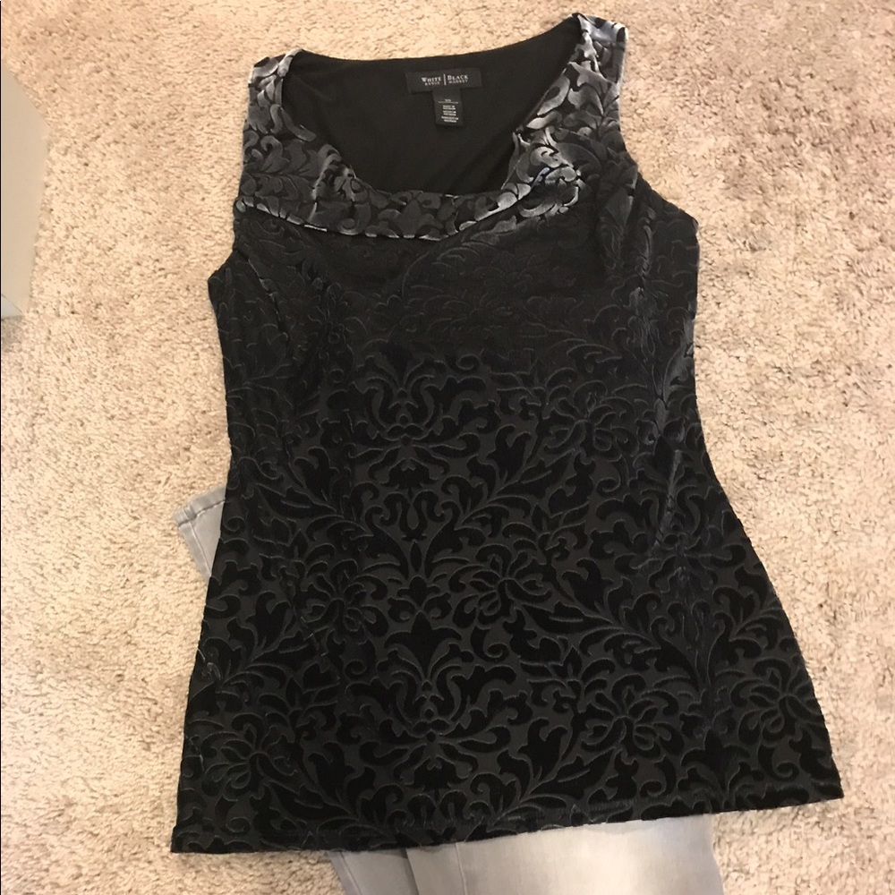 Cowl neck sleeveless top