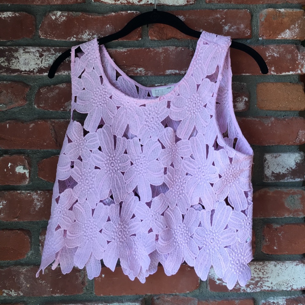 Flower Crochet Top