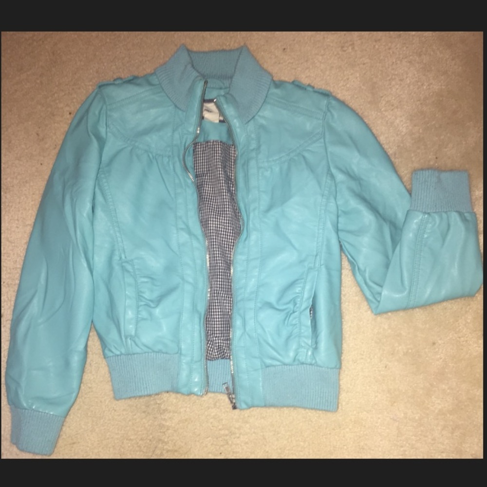 | pleather jacket |