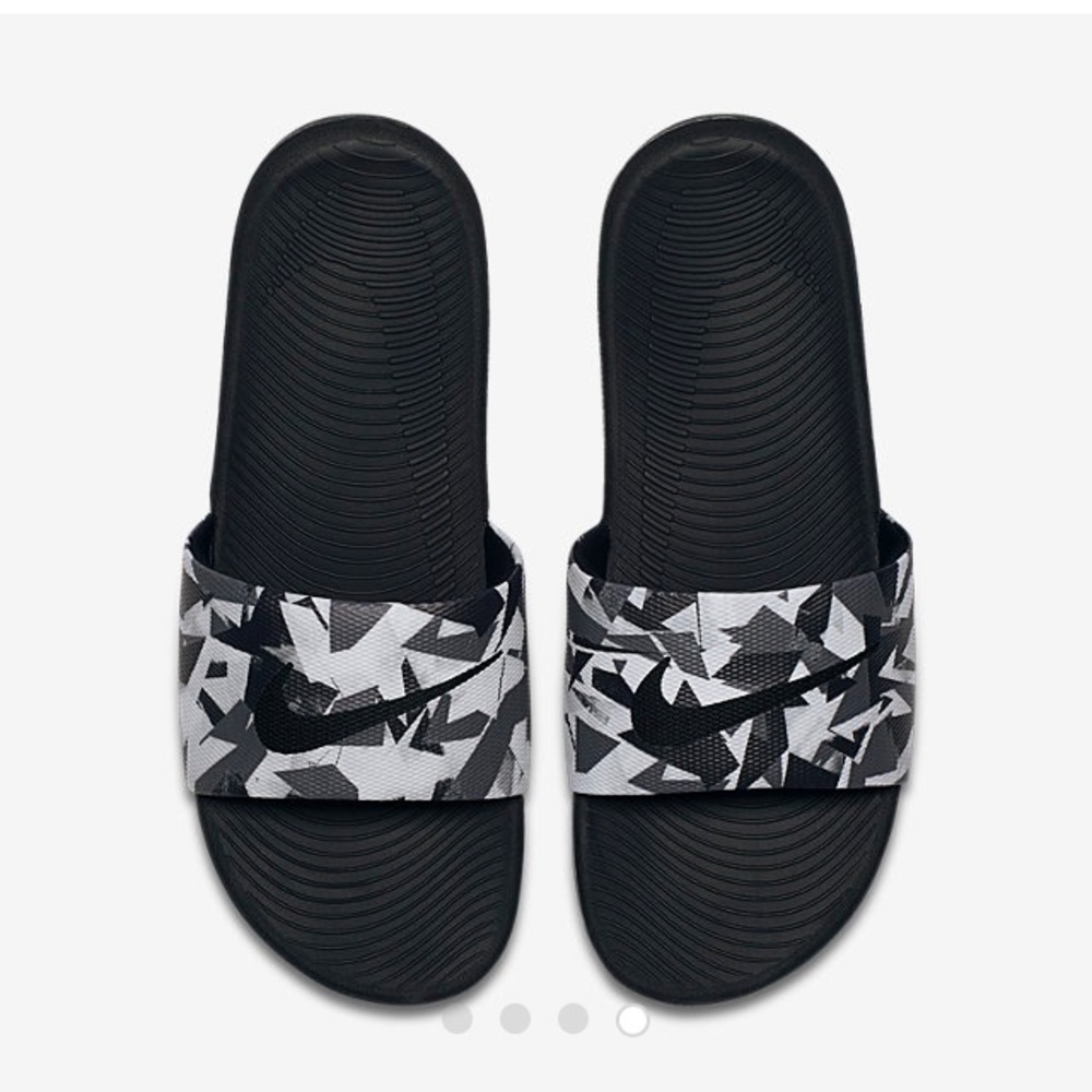 Men's kawa print Nike slides