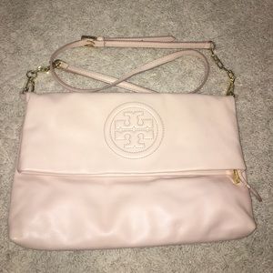 Tory Burch blush clutch/ crossbody bag
